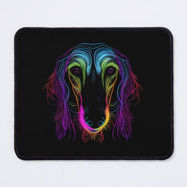 Item preview, Saluki Dog Colorful Paint Splash designed and sold by rafaeltto.