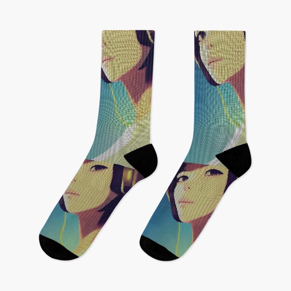 Item preview, Anime Girl Wearing Headphones 8-bit Pixel Art designed and sold by PixelDripped.