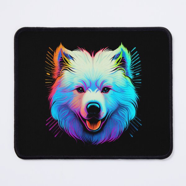 Item preview, Samoyed Dog Colorful Paint Splash designed and sold by rafaeltto.