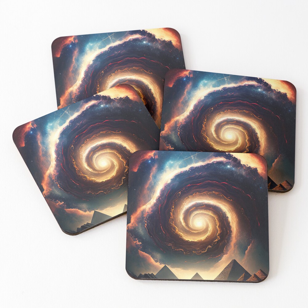 Item preview, Coasters (Set of 4) designed and sold by HoodedDesigns.