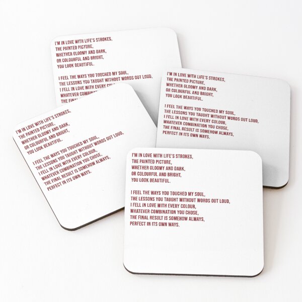 Item preview, I'm in love with life's strokes designed and sold by tharanichandran.