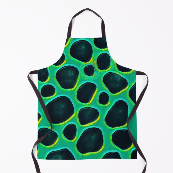 Item preview, Bright and Bold Dalmatian Pattern Neon Green Yellow designed and sold by WildArtDesigns.