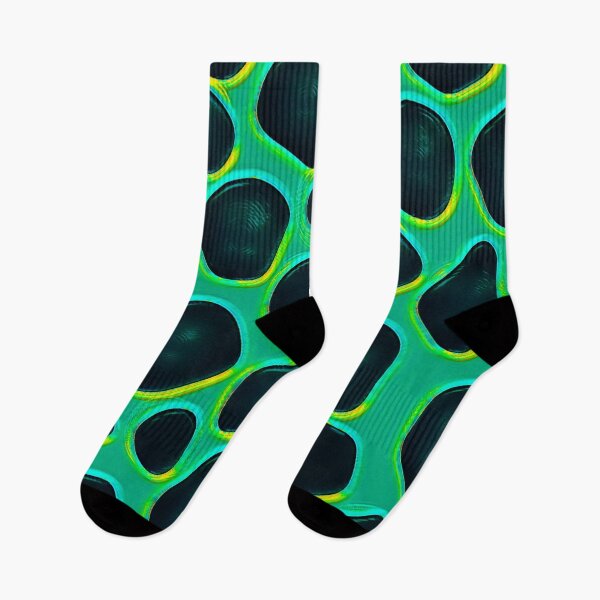 Item preview, Bright and Bold Dalmatian Pattern Neon Green Yellow designed and sold by WildArtDesigns.