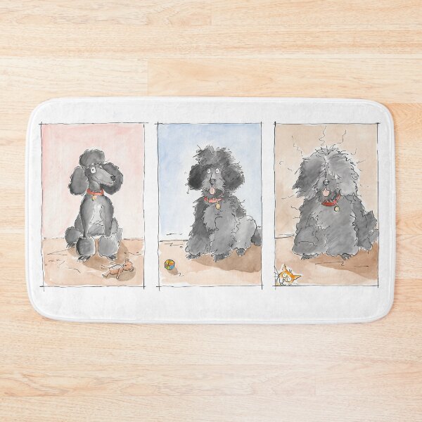Item preview, Three stages of a poodle design by Max Ray Art designed and sold by maxrayartshop.