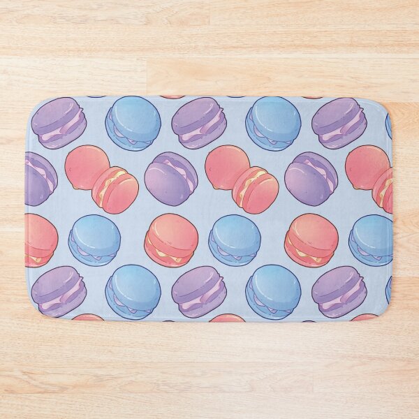 Item preview, Blue Macaron Pattern designed and sold by MadeByBeata.