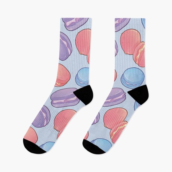 Item preview, Blue Macaron Pattern designed and sold by MadeByBeata.