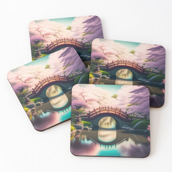 Item preview, Cherry Blossom Bridge designed and sold by craydesigns.