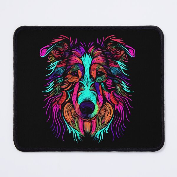 Item preview, Shetland Sheep Dog Colorful Paint Splash designed and sold by rafaeltto.