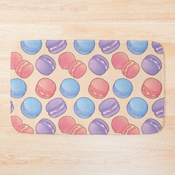 Item preview, Yellow Macaron Pattern designed and sold by MadeByBeata.