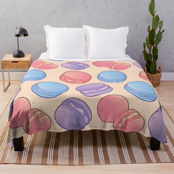 Item preview, Yellow Macaron Pattern designed and sold by MadeByBeata.