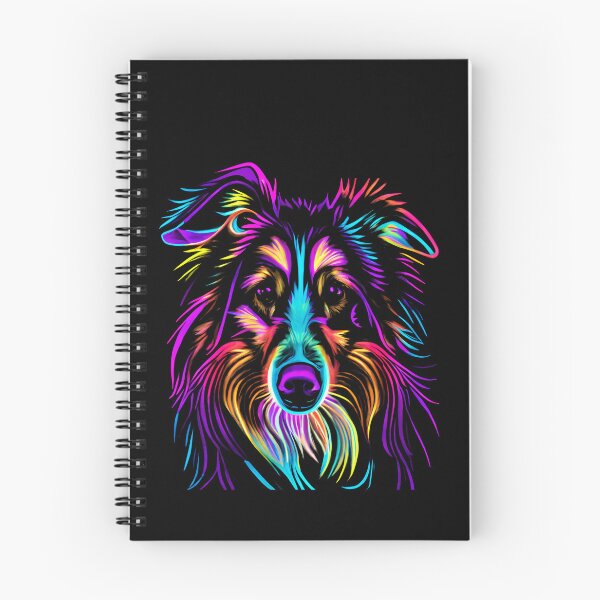 Item preview, Shetland Sheep Dog Colorful Paint Splash designed and sold by rafaeltto.