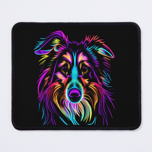 Item preview, Shetland Sheep Dog Colorful Paint Splash designed and sold by rafaeltto.
