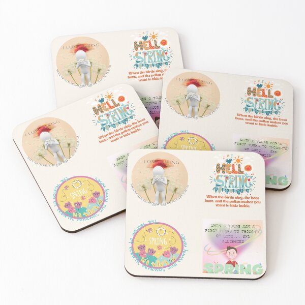Item preview, Spring allergies design package designed and sold by aywchen.