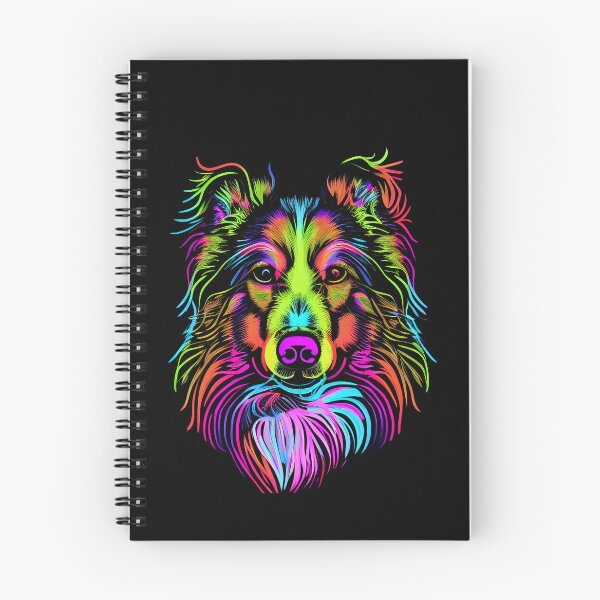 Item preview, Shetland Sheep Dog Colorful Paint Splash designed and sold by rafaeltto.