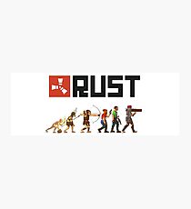 Rust Evolution Photographic Print