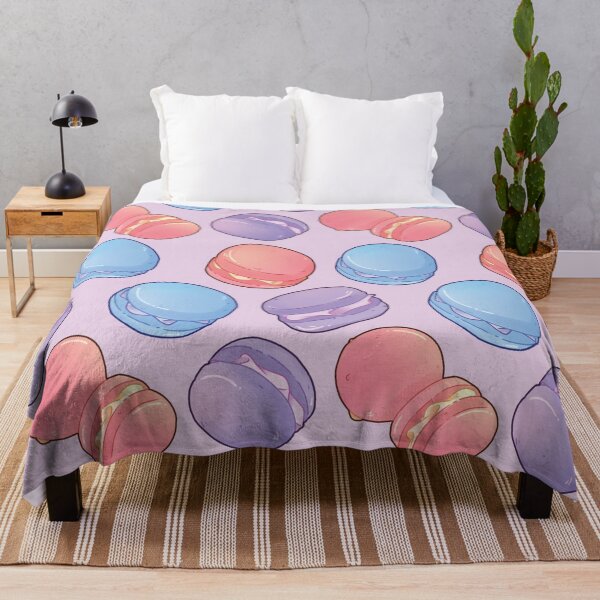 Item preview, Purple Macaron Pattern designed and sold by MadeByBeata.