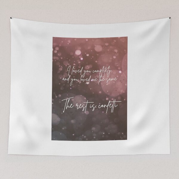 Item preview, The rest is confetti designed and sold by Hubblebug.
