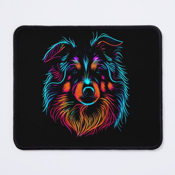 Item preview, Shetland Sheep Dog Colorful Paint Splash designed and sold by rafaeltto.