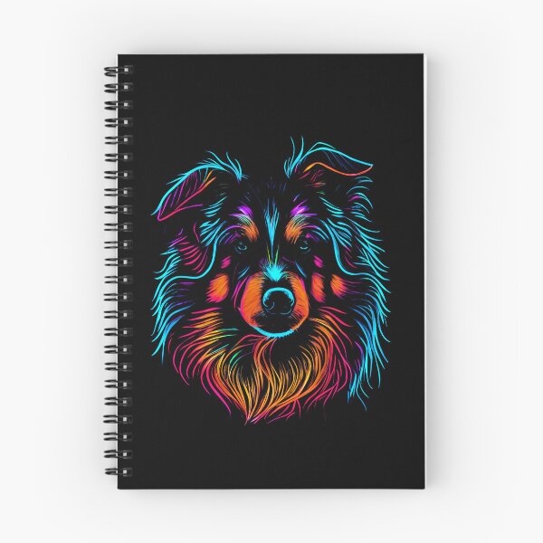 Item preview, Shetland Sheep Dog Colorful Paint Splash designed and sold by rafaeltto.