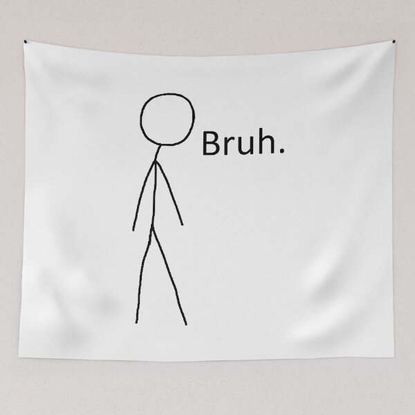 Item preview, Bruh Stick Figure designed and sold by DiskThree.