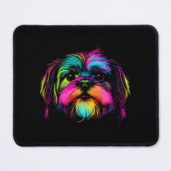 Item preview, Shih Tzu Dog Colorful Paint Splash designed and sold by rafaeltto.