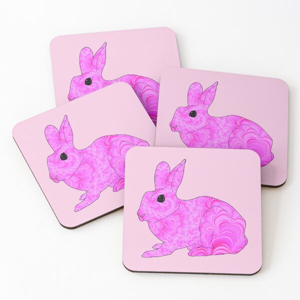 Item preview, Pink Swirl Easter Bunny Rabbit designed and sold by LaRoach Digital Arts.