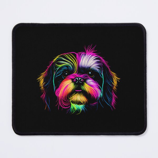 Item preview, Shih Tzu Dog Colorful Paint Splash designed and sold by rafaeltto.