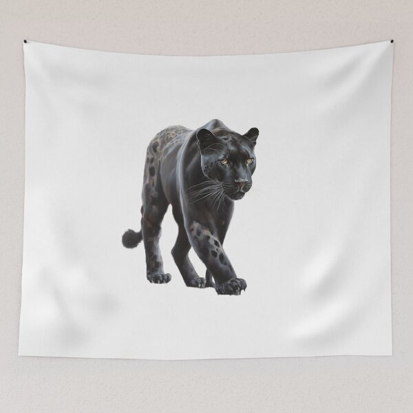 Item preview, Black Panther Painting  designed and sold by ColorFlowArt.