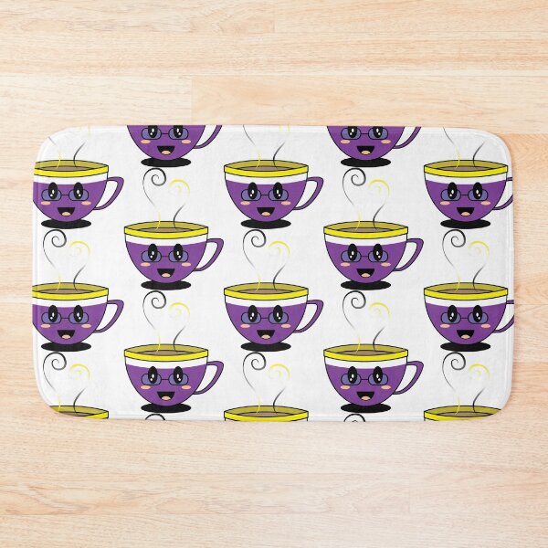 Item preview, Equalitea Nonbinary Flag Pride w/ glasses designed and sold by qteapiecastle.