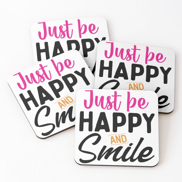 Item preview, Design Just Be Happy and Smile designed and sold by P2Genies.