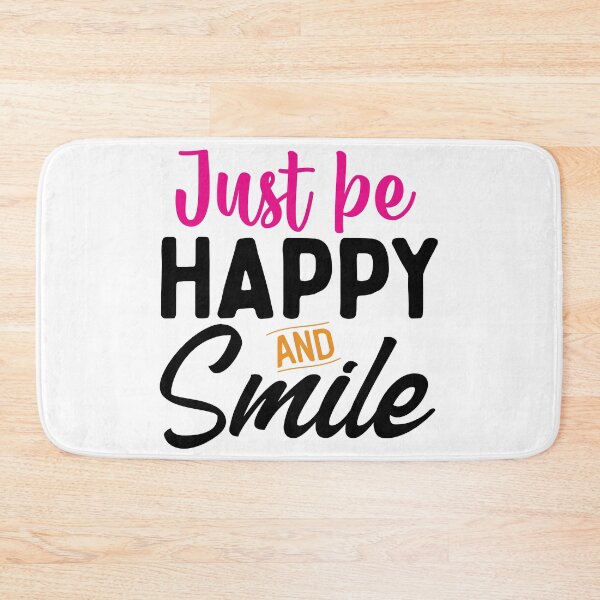 Item preview, Design Just Be Happy and Smile designed and sold by P2Genies.