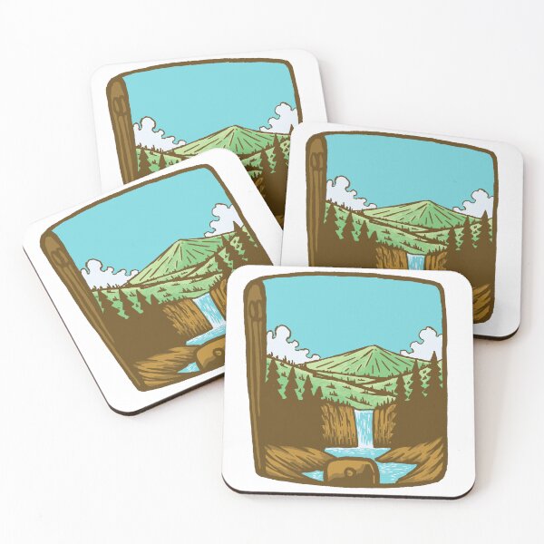 Item preview, adventure near the waterfall designed and sold by tegaraldiansyah.
