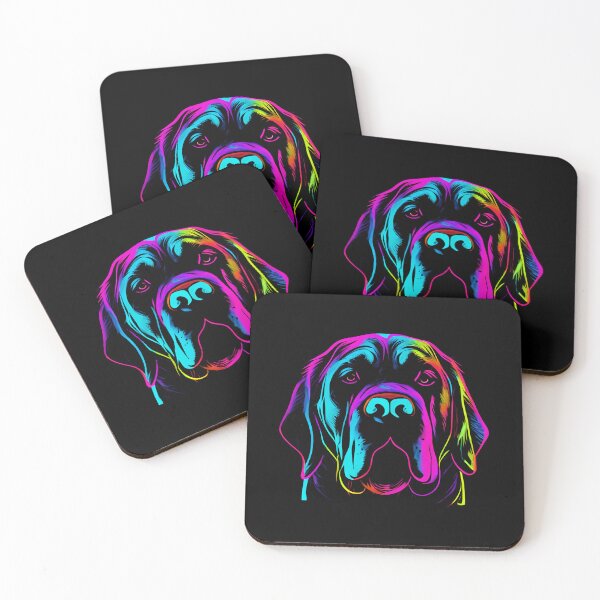 Item preview, Spanish Mastiff Dog Colorful Paint Splash designed and sold by rafaeltto.