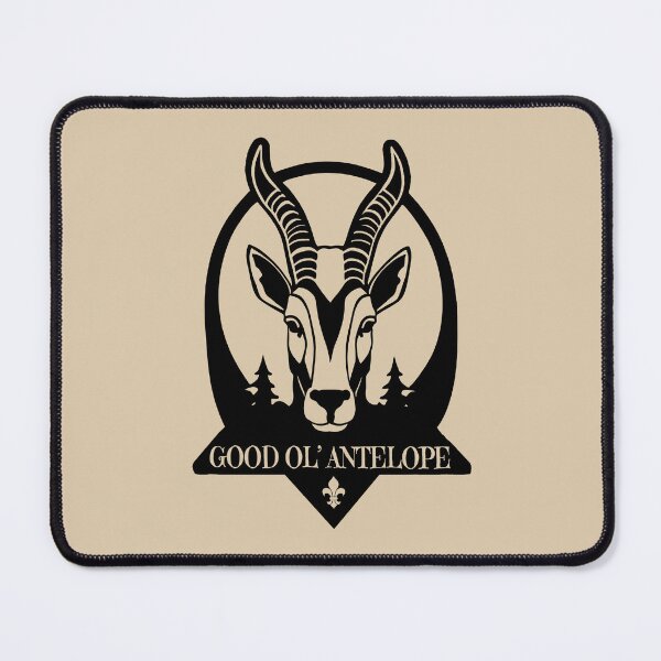 Item preview, Good Ol' Antelope - If you used to be a Antelope, a Good Old Antelope too, you'll find this bestseller critter design perfect.  (Black) designed and sold by SeaStories88.