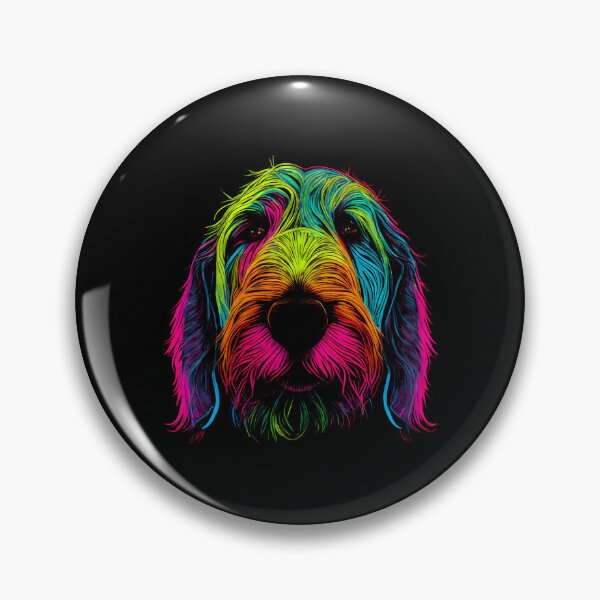 Item preview, Spinone Italiano Dog Colorful Paint Splash designed and sold by rafaeltto.