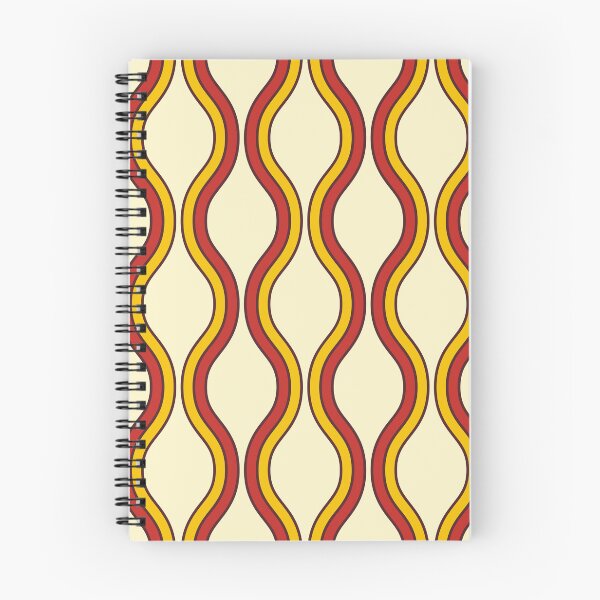 Item preview, 70s Retro Groovy Seamless Colorful Pattern - Red and Yellow designed and sold by bsksinghal.
