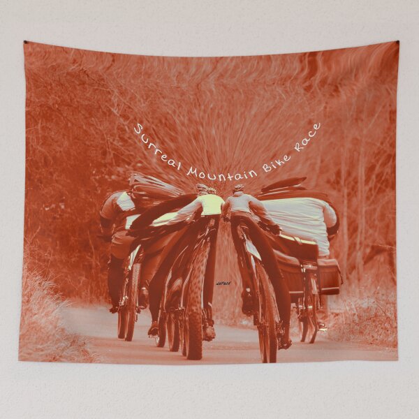 Item preview, Surreal Mountain Bike Race - dePace' designed and sold by mrpropcake.