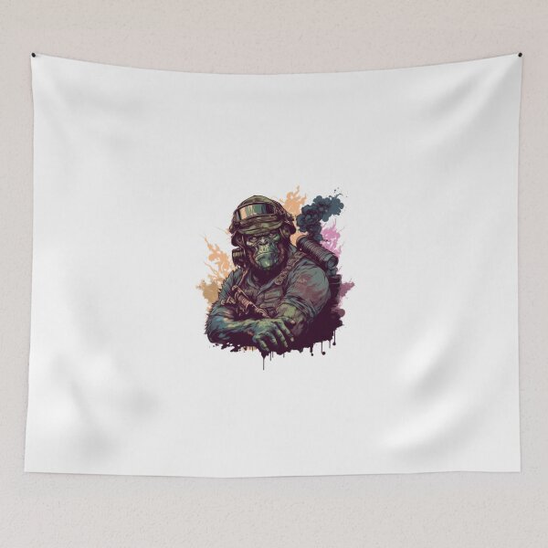 Item preview, Gorilla Guerrero/warrior designed and sold by Platanus22.
