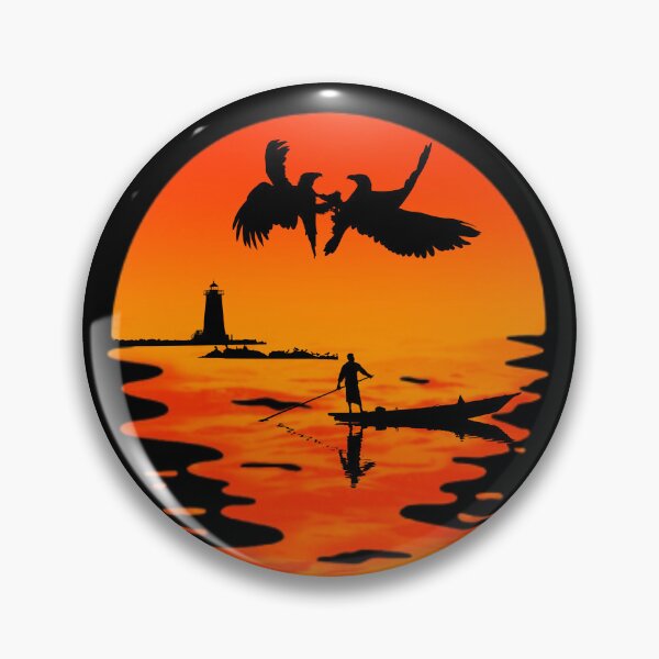 Item preview, Sunset over water  designed and sold by courtney petersen.