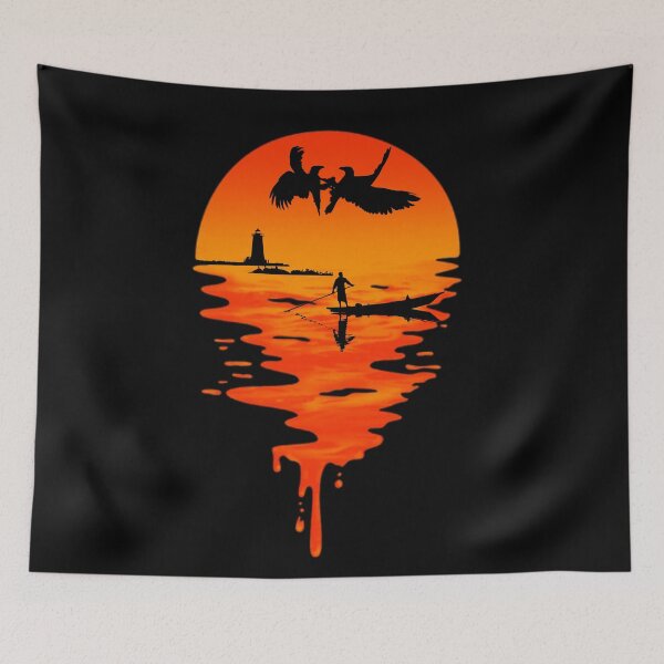 Item preview, Sunset over water  designed and sold by courtney petersen.