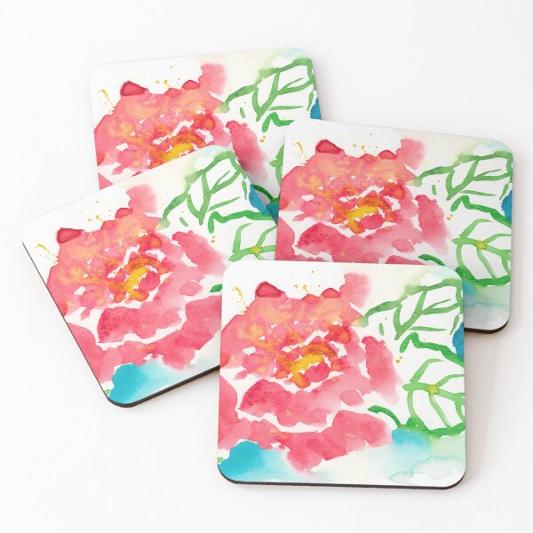 Item preview, Loose Watercolor Peony designed and sold by Valerie Englehart.