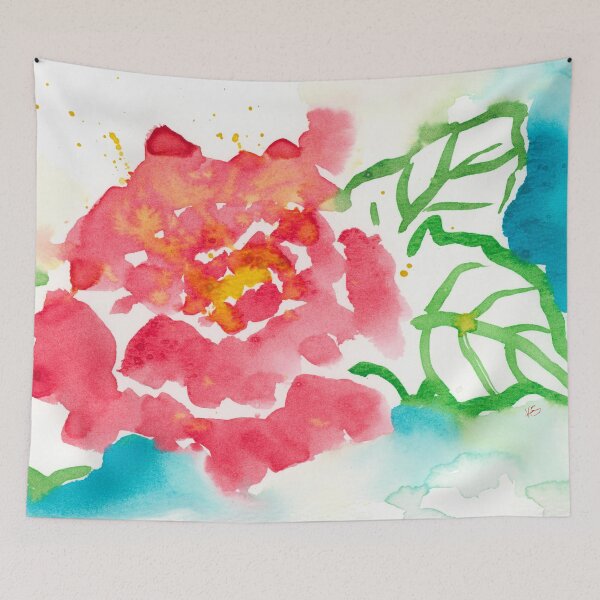 Item preview, Loose Watercolor Peony designed and sold by Valerie Englehart.
