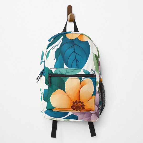 Item preview, Pink and Orange Floral Pattern designed and sold by thatmacko.