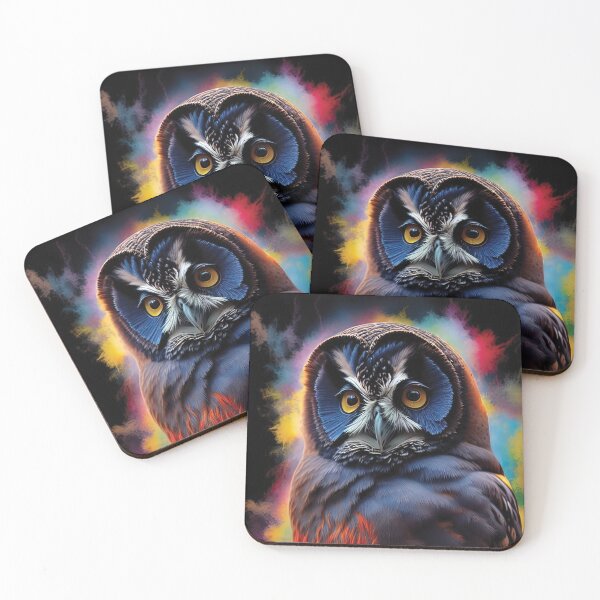 Item preview, Owl Aura designed and sold by The AI Art Gallery.