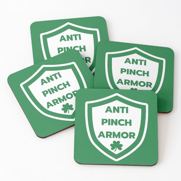 Item preview, Funny Anti Pinch Armor Saint Patrick's Day designed and sold by Eccentric-Shop.