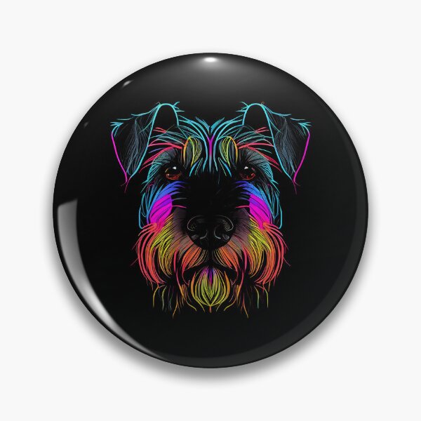 Artikelvorschau, Standard Schnauzer Dog Colorful Paint Splash entworfen und verkauft von rafaeltto.