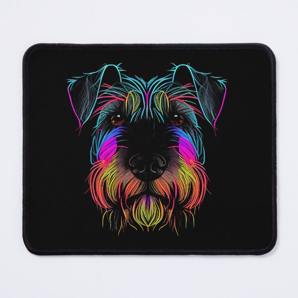 Item preview, Standard Schnauzer Dog Colorful Paint Splash designed and sold by rafaeltto.