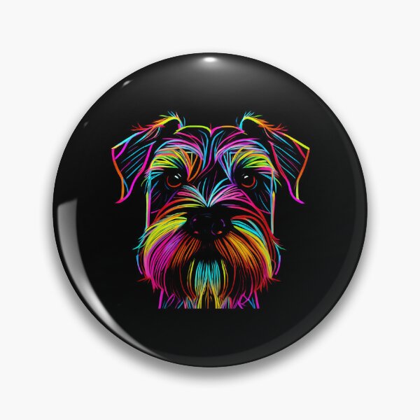 Artikelvorschau, Standard Schnauzer Dog Colorful Paint Splash entworfen und verkauft von rafaeltto.