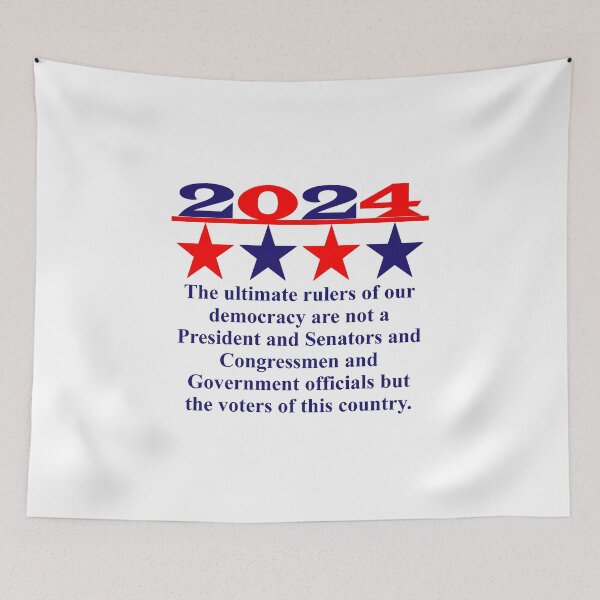 Item preview, The Ultimate Rulers Of Our Democracy - Political Quote  designed and sold by CrankyOldDude.