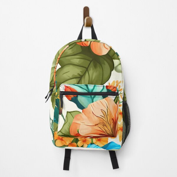 Item preview, Orange Floral Pattern designed and sold by thatmacko.
